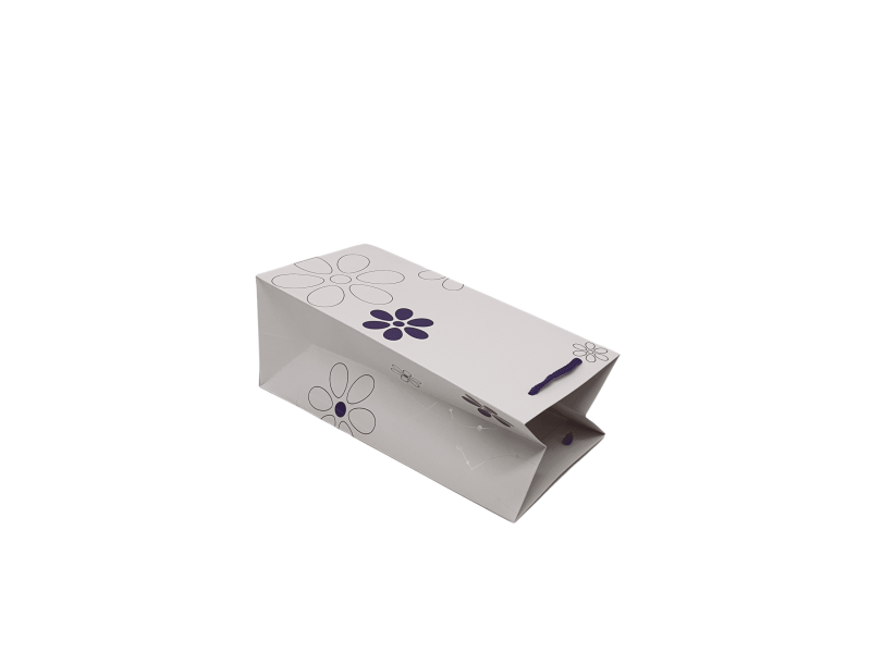 Pungă hârtie MOV PAL pentru flori (ORHIDEE) 16 x 33(H) x 13cm
